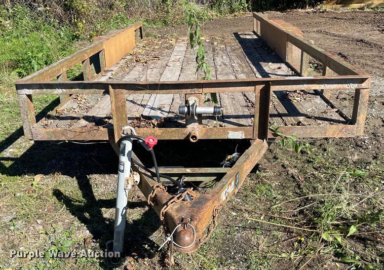 image for item IK9610 Shop built  utility trailer