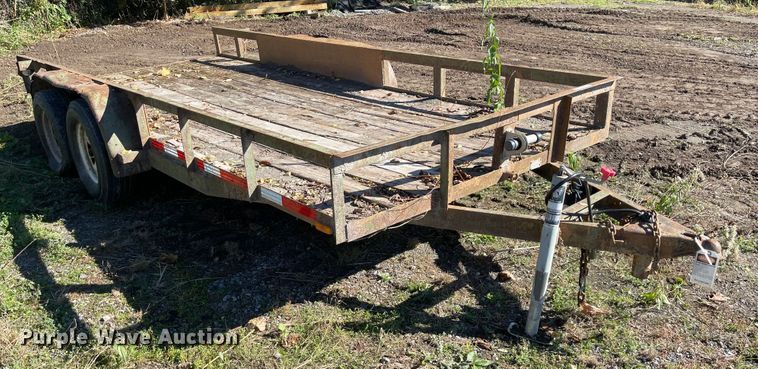 image for item IK9610 Shop built  utility trailer