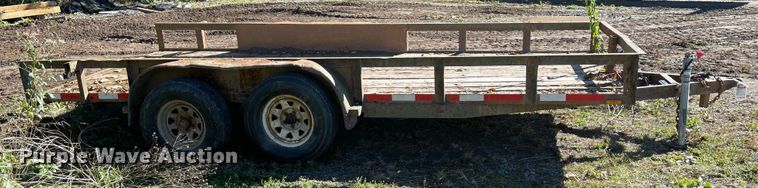 image for item IK9610 Shop built  utility trailer