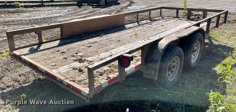 image for item IK9610 Shop built  utility trailer