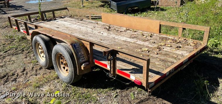image for item IK9610 Shop built  utility trailer