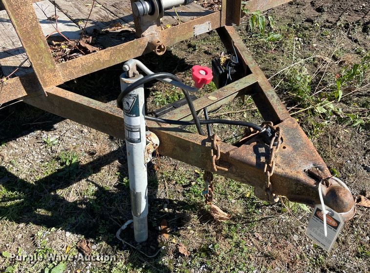 image for item IK9610 Shop built  utility trailer