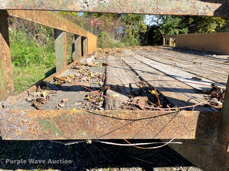 image for item IK9610 Shop built  utility trailer