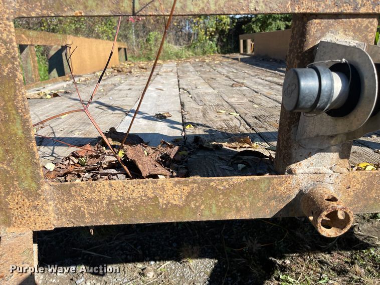 image for item IK9610 Shop built  utility trailer