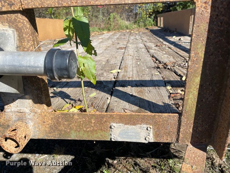 image for item IK9610 Shop built  utility trailer