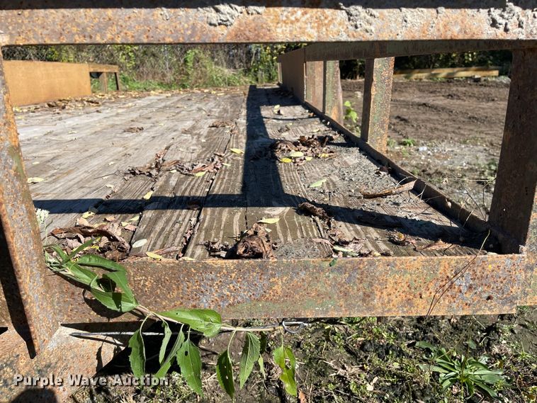 image for item IK9610 Shop built  utility trailer