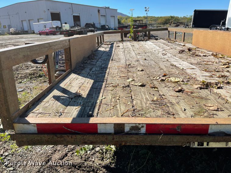 image for item IK9610 Shop built  utility trailer