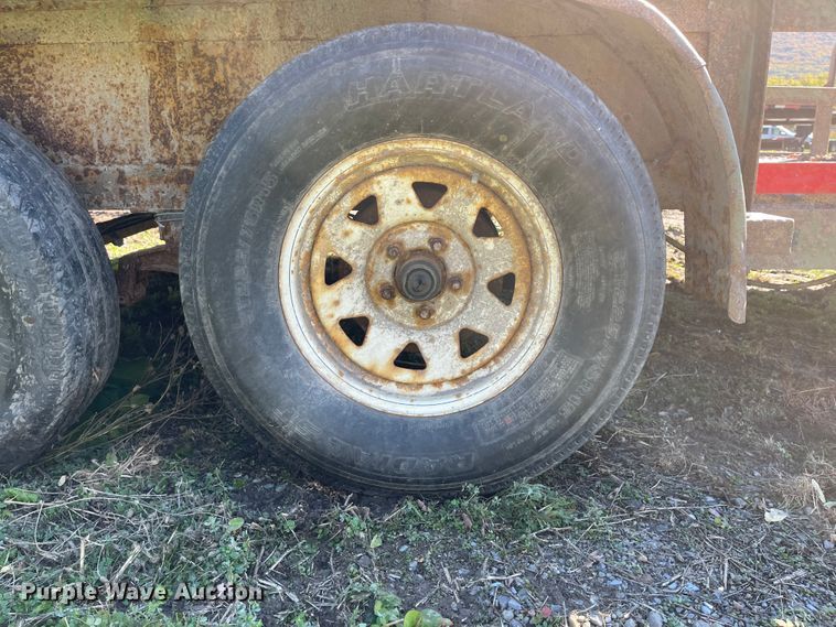 image for item IK9610 Shop built  utility trailer