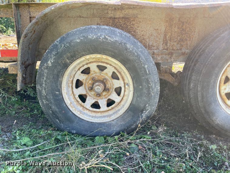 image for item IK9610 Shop built  utility trailer