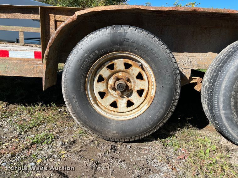 image for item IK9610 Shop built  utility trailer