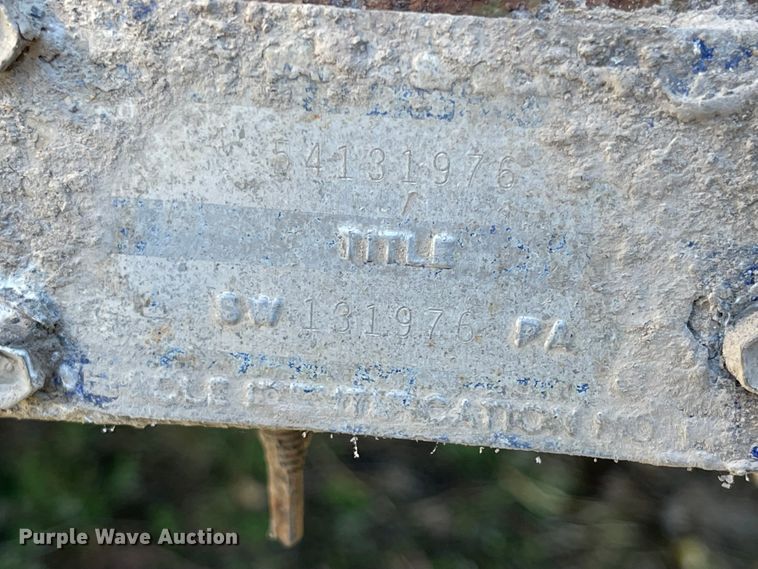 image for item IK9610 Shop built  utility trailer