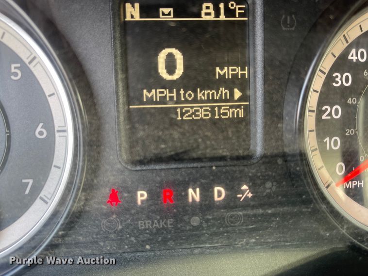 image for item IK9626 2016 Dodge Ram 1500  Quad Cab pickup truck