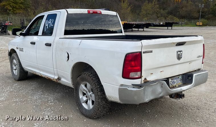 image for item IK9636 2015 Dodge Ram 1500  Quad Cab pickup truck