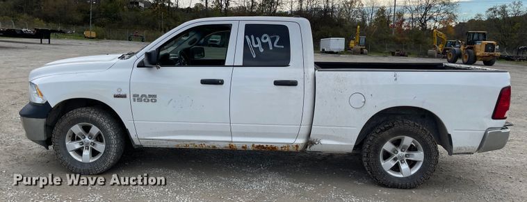 image for item IK9636 2015 Dodge Ram 1500  Quad Cab pickup truck