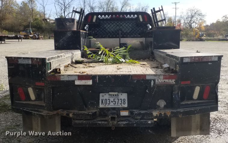 image for item IK9637 2014 Dodge Ram 5500  Crew Cab flatbed truck