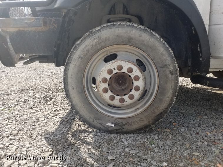 image for item IK9637 2014 Dodge Ram 5500  Crew Cab flatbed truck