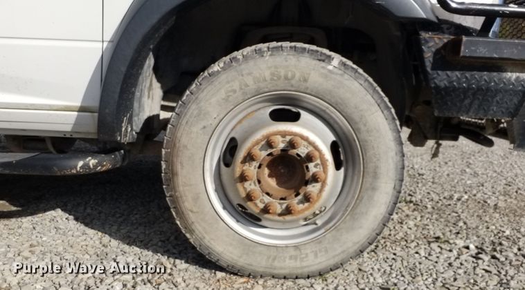 image for item IK9637 2014 Dodge Ram 5500  Crew Cab flatbed truck