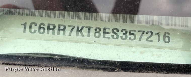 image for item IK9644 2014 Dodge Ram 1500  Crew Cab pickup truck