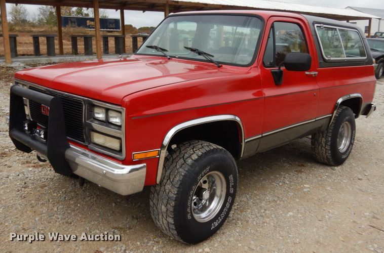 image for item IM9524 1989 GMC Jimmy  SUV