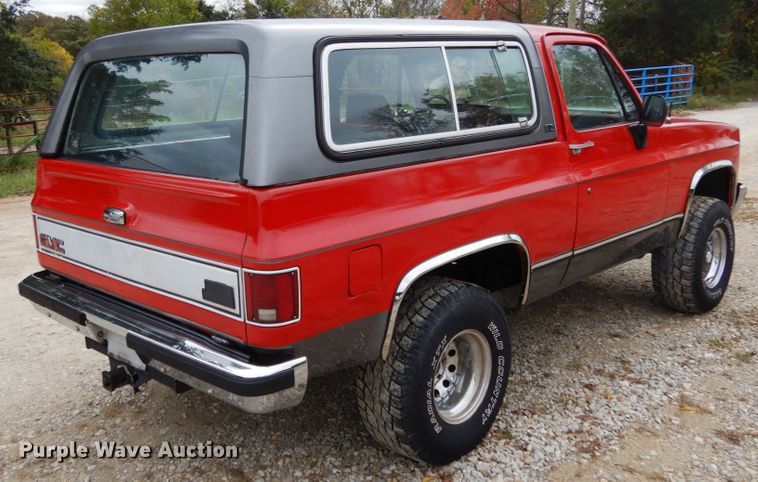 image for item IM9524 1989 GMC Jimmy  SUV