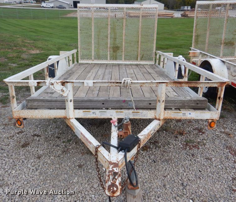 image for item IM9537 2007 Trailerman  utility trailer