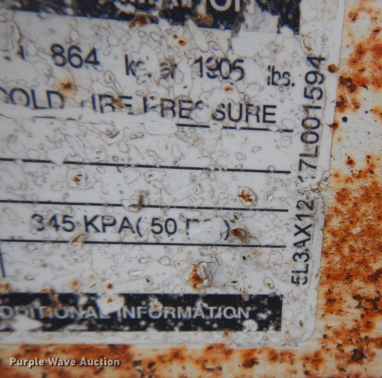 image for item IM9538 2007 Trailerman  utility trailer