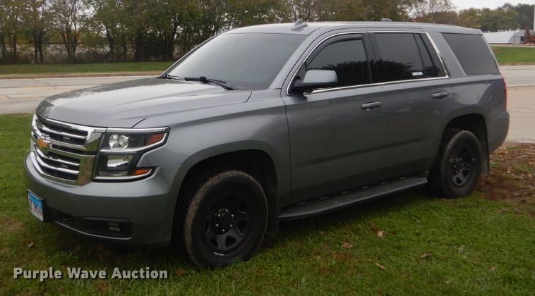 image for item IV9505 2020 Chevrolet Tahoe Police  SUV