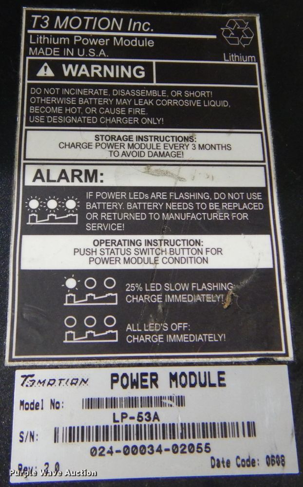 image for item IV9507 2001 T3 Motion  segway