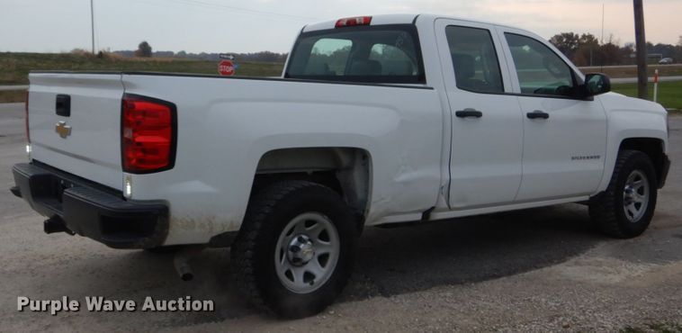 image for item IV9551 2016 Chevrolet Silverado 1500  Double Cab pickup truck