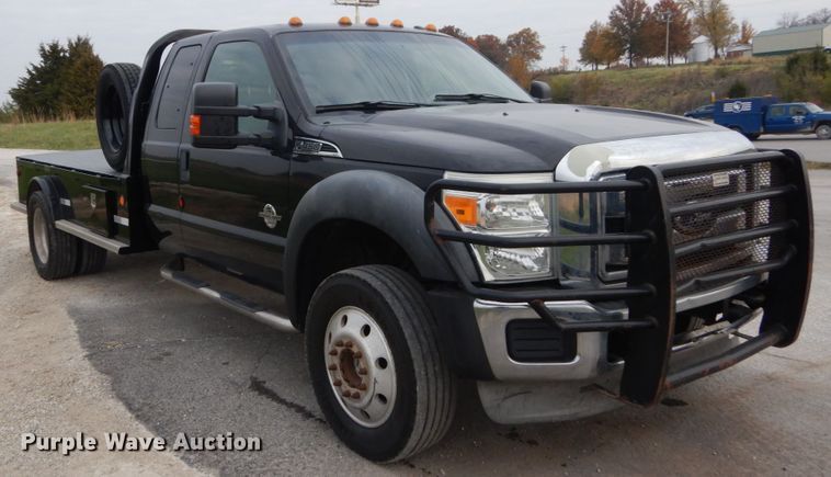 image for item IV9556 2011 Ford F450 Super Duty XLT  flatbed truck