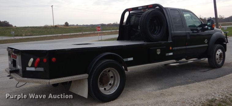 image for item IV9556 2011 Ford F450 Super Duty XLT  flatbed truck