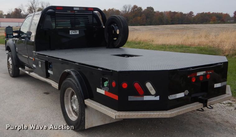 image for item IV9556 2011 Ford F450 Super Duty XLT  flatbed truck