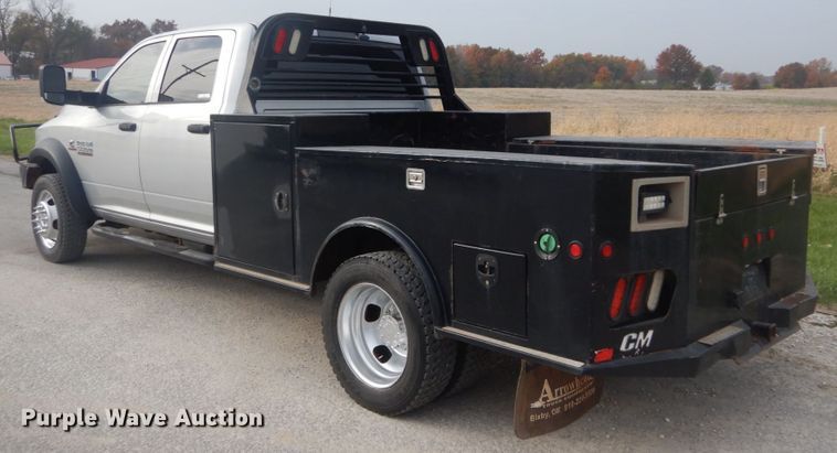 image for item IV9557 2014 Dodge Ram 5500HD  flatbed truck