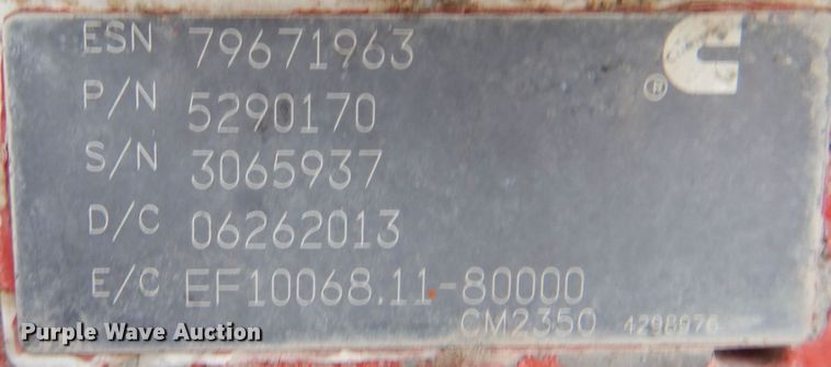 image for item JJ9908 Cummins 2350  engine