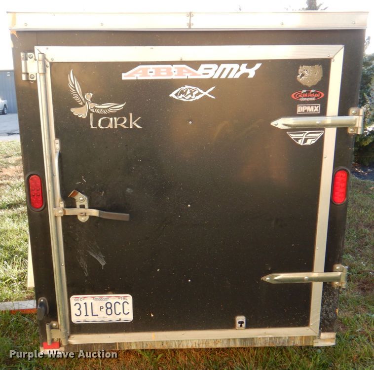 image for item JS9183 2010 Lark United VT510SA  enclosed cargo trailer
