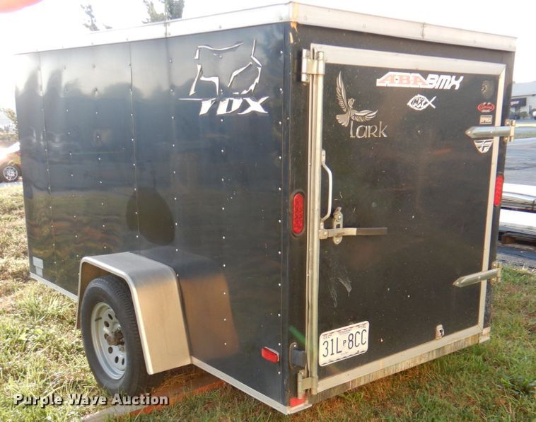 image for item JS9183 2010 Lark United VT510SA  enclosed cargo trailer