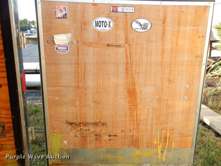 image for item JS9183 2010 Lark United VT510SA  enclosed cargo trailer