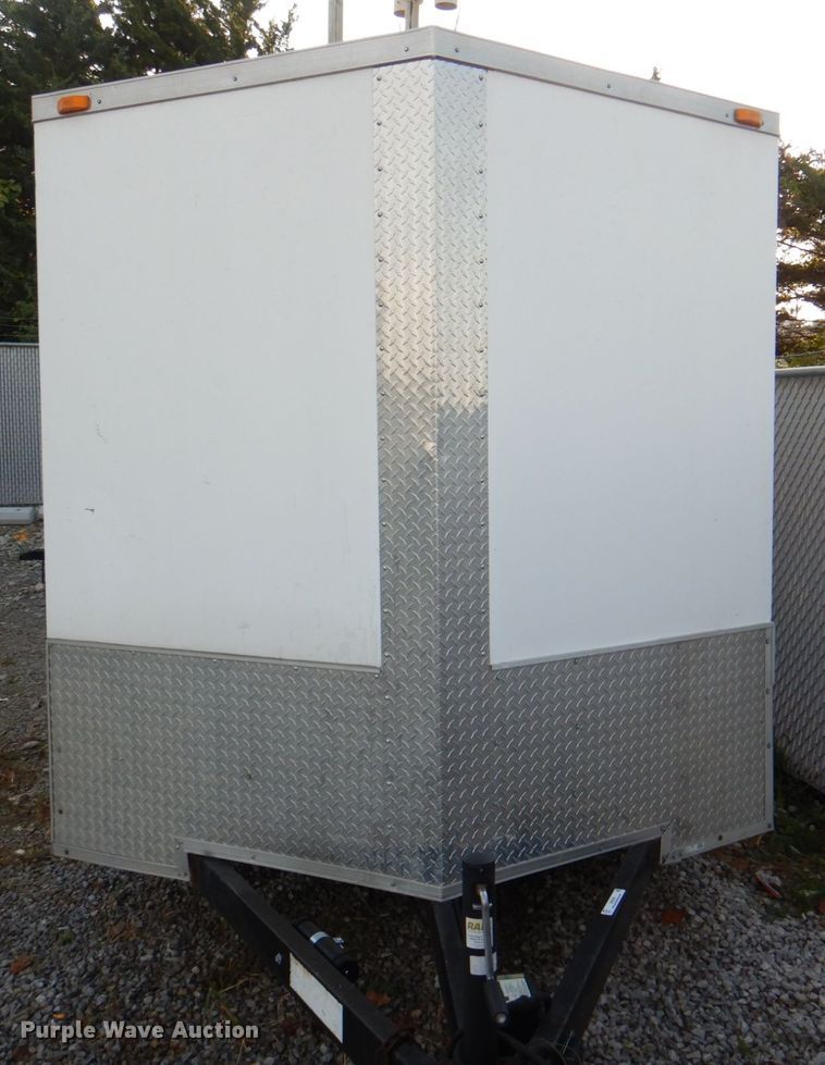 image for item JS9184 2013 Arising Industries 714VTRW  enclosed cargo trailer