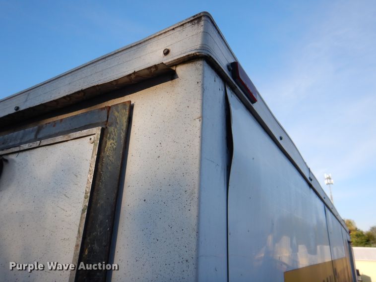 image for item JS9184 2013 Arising Industries 714VTRW  enclosed cargo trailer