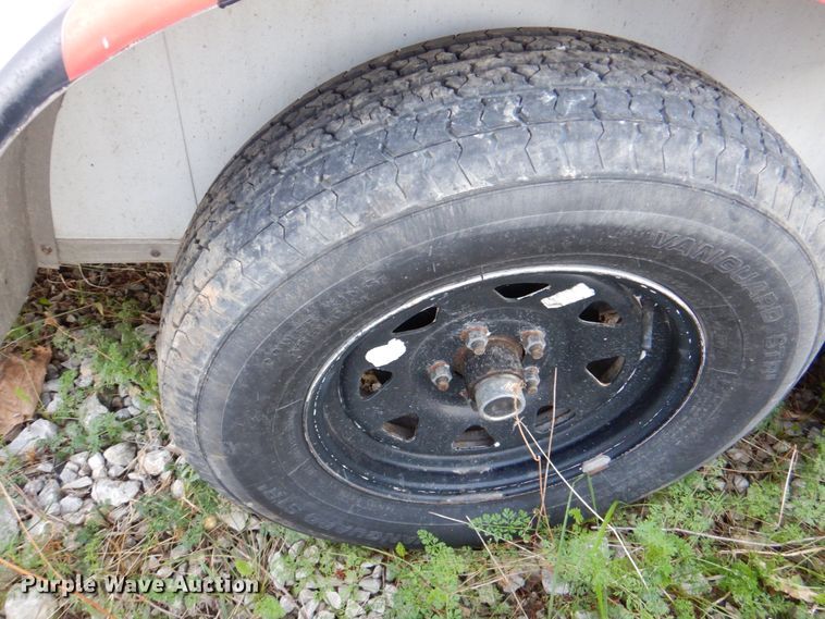 image for item JS9184 2013 Arising Industries 714VTRW  enclosed cargo trailer