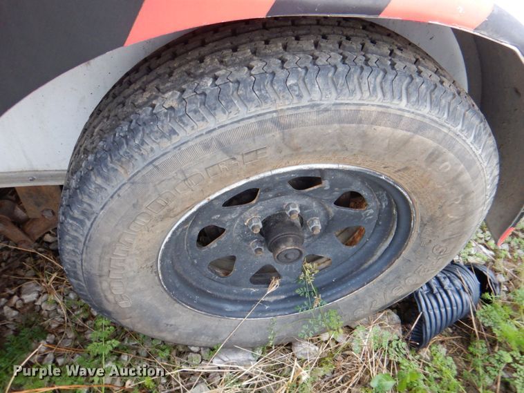 image for item JS9184 2013 Arising Industries 714VTRW  enclosed cargo trailer