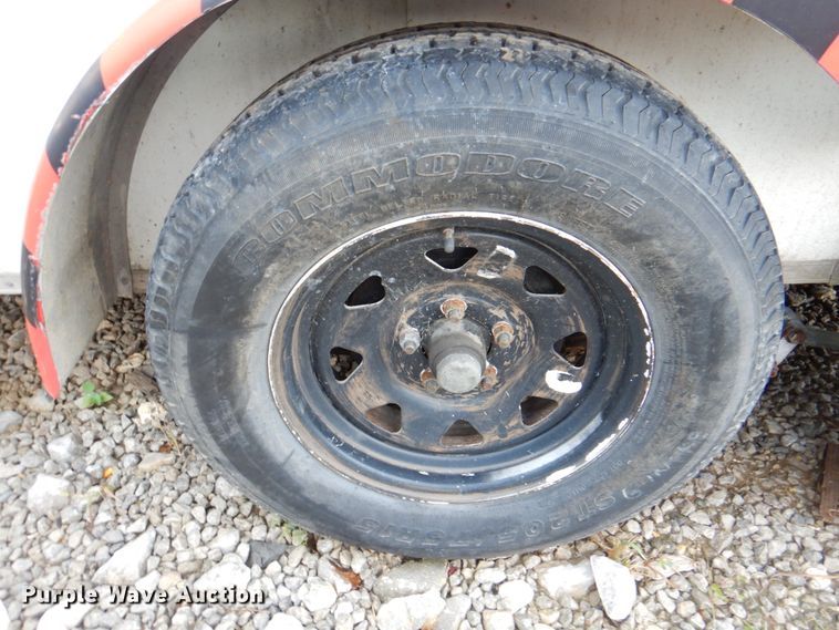 image for item JS9184 2013 Arising Industries 714VTRW  enclosed cargo trailer