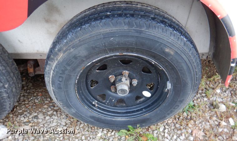 image for item JS9184 2013 Arising Industries 714VTRW  enclosed cargo trailer