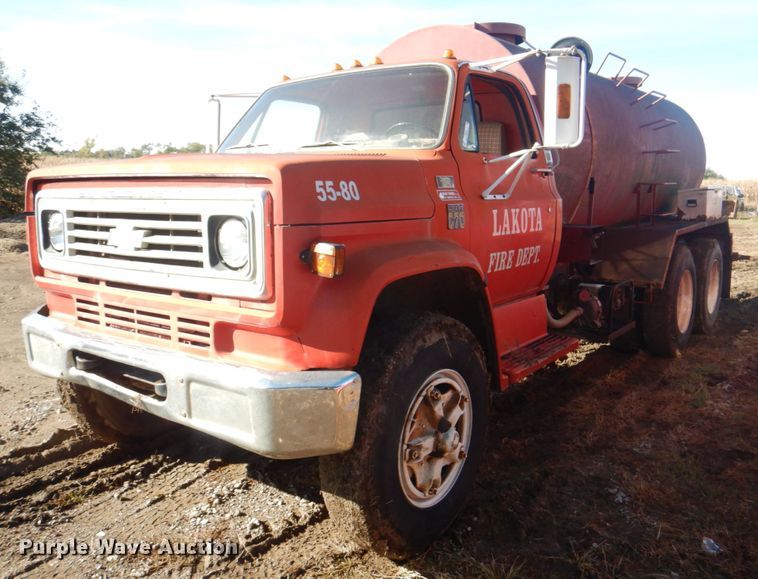 image for item JS9223 1979 Chevrolet Custom Deluxe C70  water truck