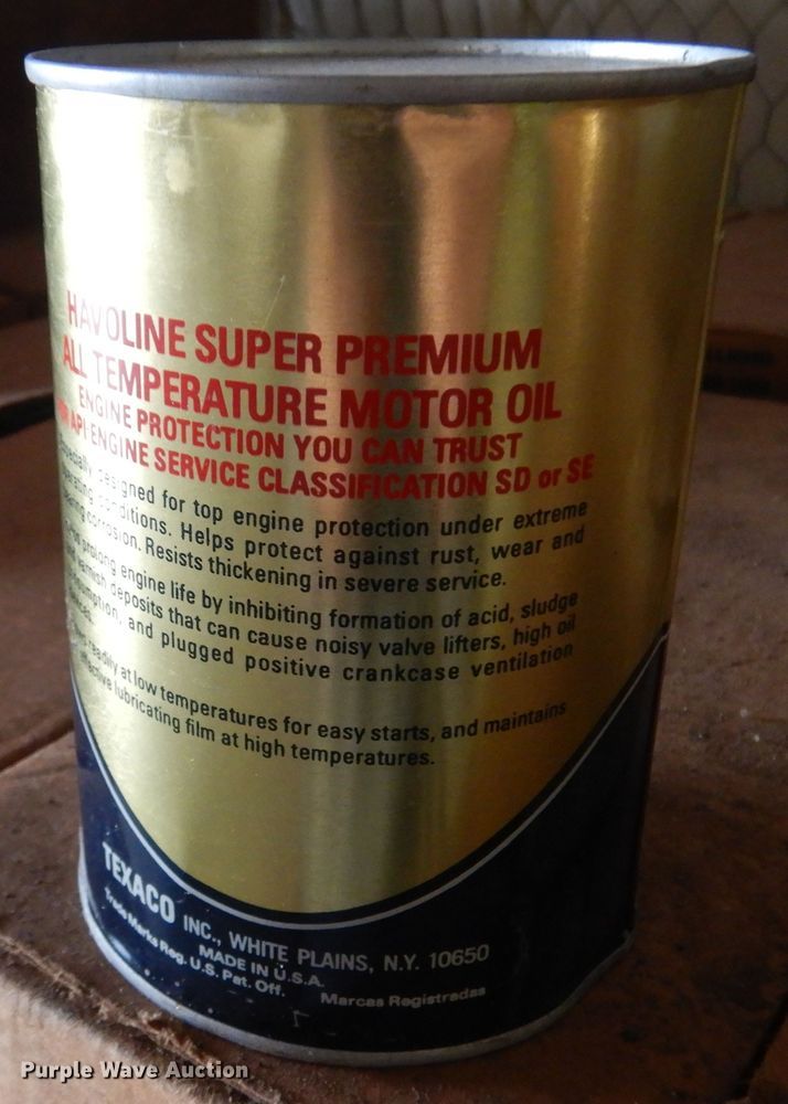 image for item JT9456 Texaco oil