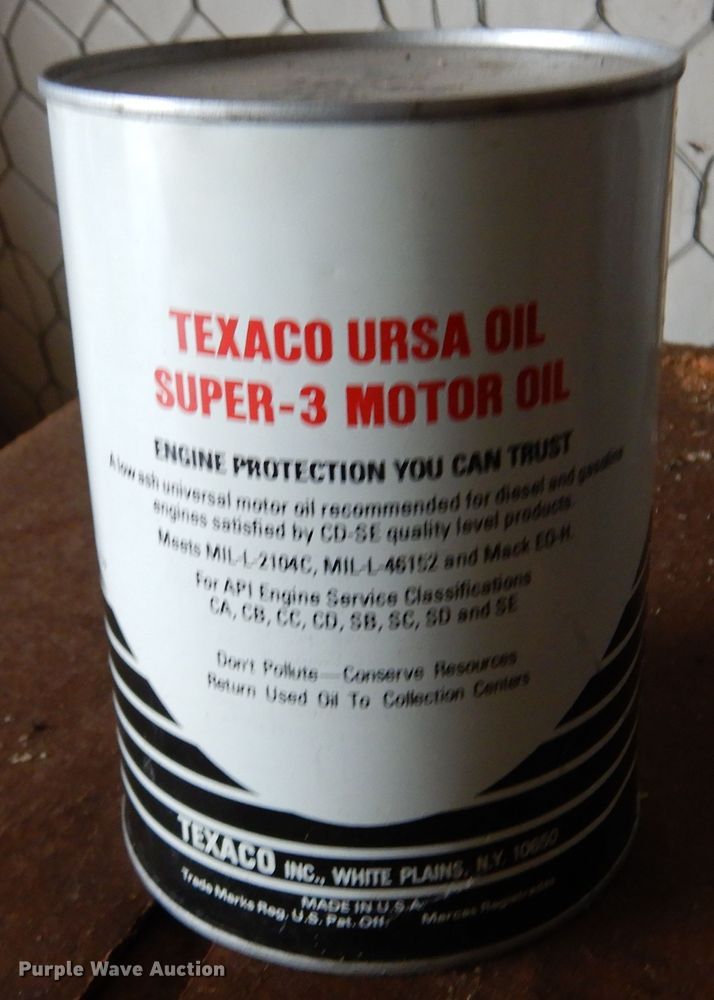image for item JT9456 Texaco oil