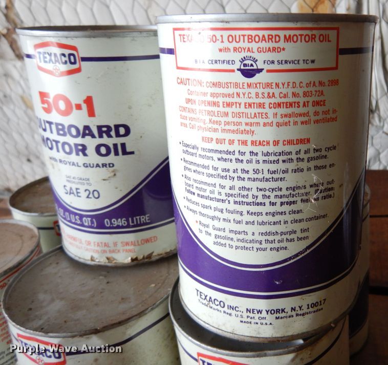 image for item JT9456 Texaco oil