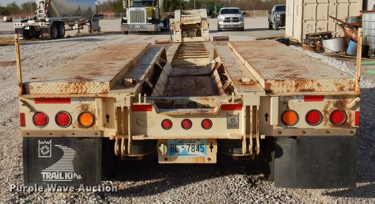 image for item JT9496 2012 Trail King TK110HDG533  lowboy equipment trailer