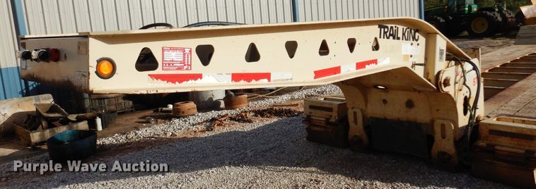 image for item JT9496 2012 Trail King TK110HDG533  lowboy equipment trailer
