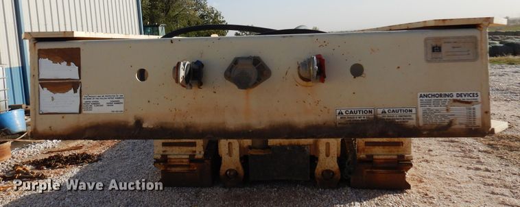 image for item JT9496 2012 Trail King TK110HDG533  lowboy equipment trailer